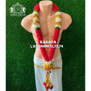 Elegant Traditional Wedding Garlands for Bride and Groom