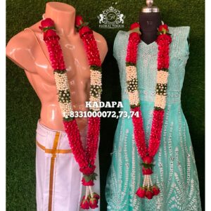 Red Rose & White Jasmine Elegance