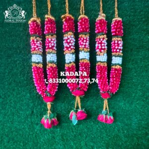 Traditional Indian Rose Petal Garlands for Weddings & Celebrations