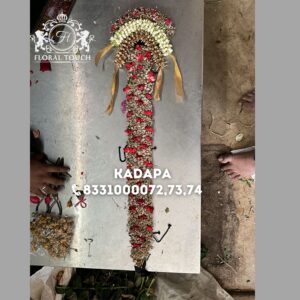 Breathtaking Floral Hairpiece for Your Special Day