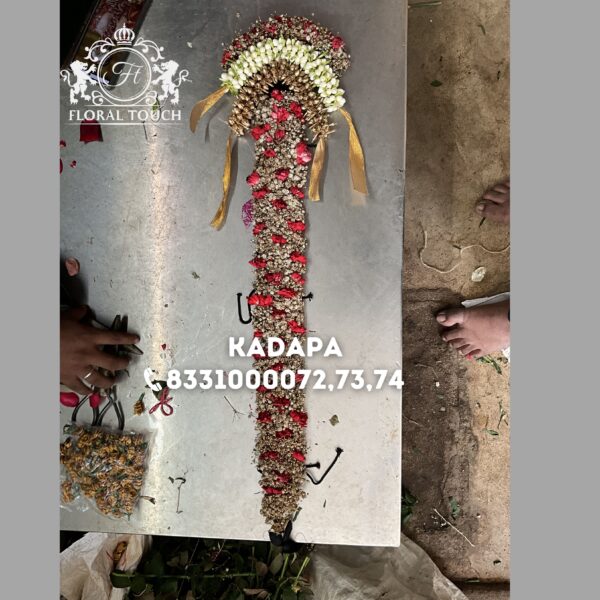 Breathtaking Floral Hairpiece for Your Special Day