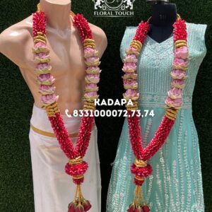 Sacred Lotus Garlands for a Fiery Love