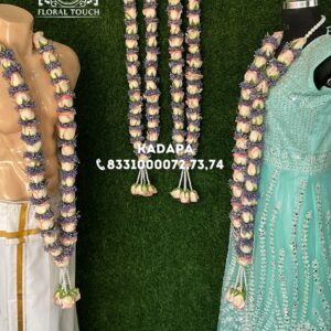 Handcrafted Rose Garlands for the Romantic Couple