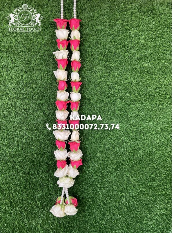 Timeless Rose Garlands for Wedding Bliss - Image 2