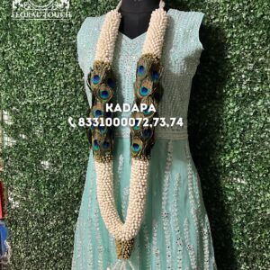 Exotic Floral Garland with a Regal Touch