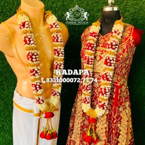 Luxury Jasmine and Rose Wedding Garland Set