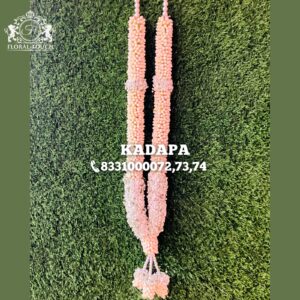 Elegant Pink Jasmine Flower Garland