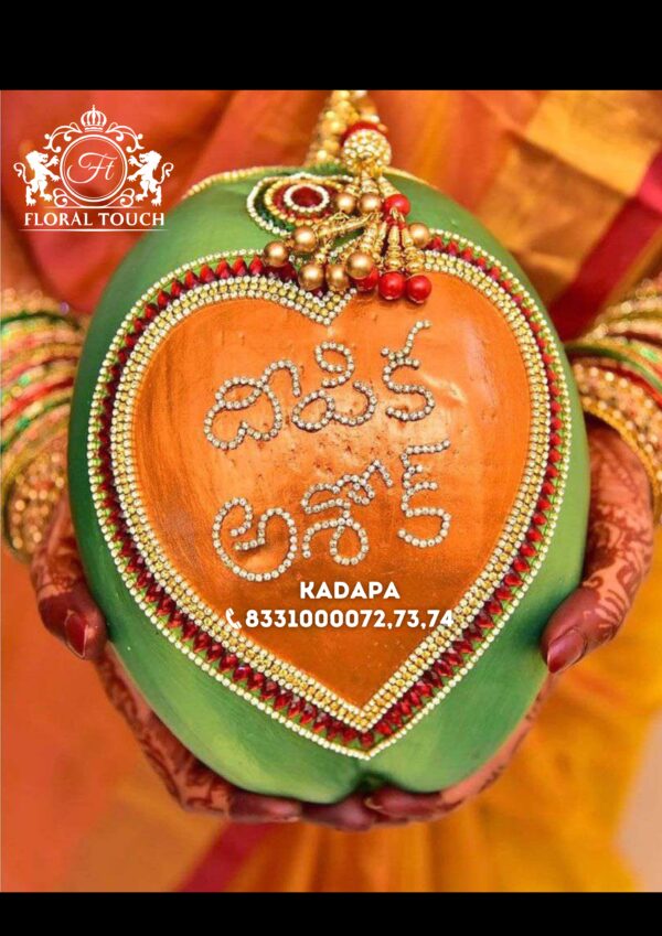 Handmade Bridal Pelli Kobbari Bondam