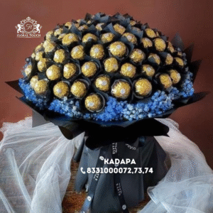 Grand Ferrero Rocher Chocolate Bouquet | Luxury Jumbo Edible Gift for Celebrations & Events