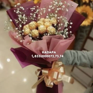 Elegant Ferrero Rocher Chocolate Bouquet | Romantic Gift for Birthdays, Anniversaries & Special Days